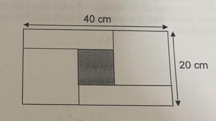 Four Rectangles, 2 Squares