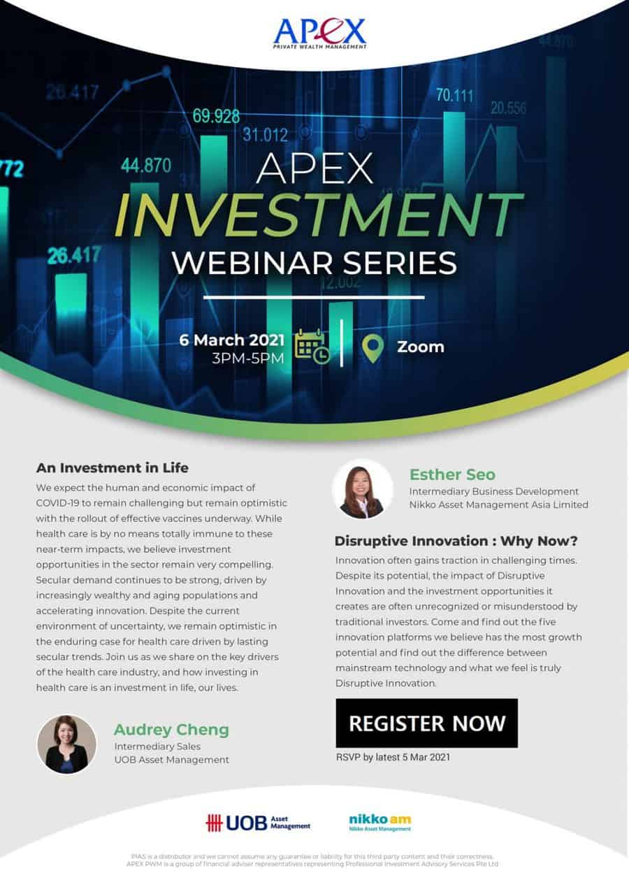 Apex Investment inar Series An Investment in Life (06/03/2021