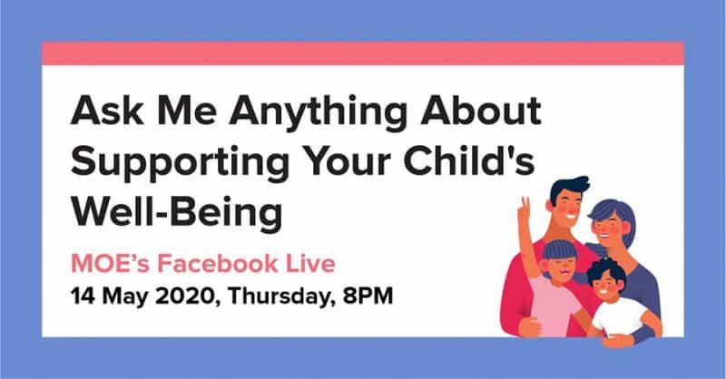 MOE Event : Ask Me Anything About Supporting Your Child's Well-Being