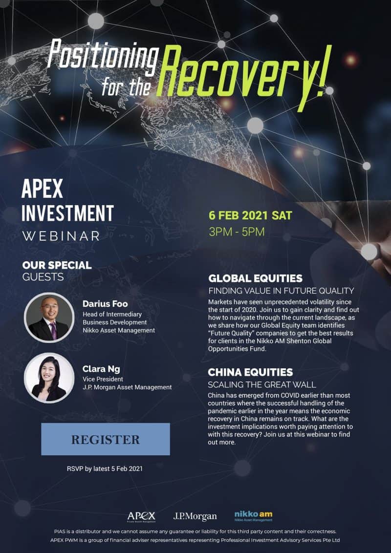 Apex Investment Webinar - Positioning for the Recovery (6/2/2021)