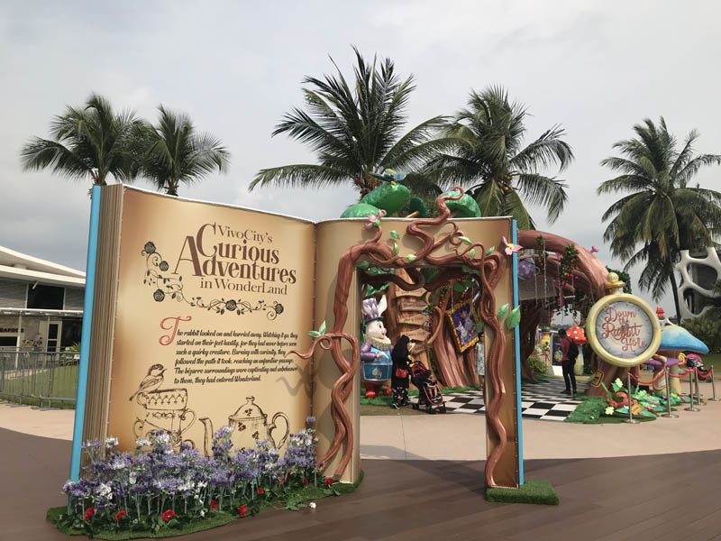 VivoCity's Curious Adventures in Wonderland @ Sky Park, VivoCity | Singapore | Singapore