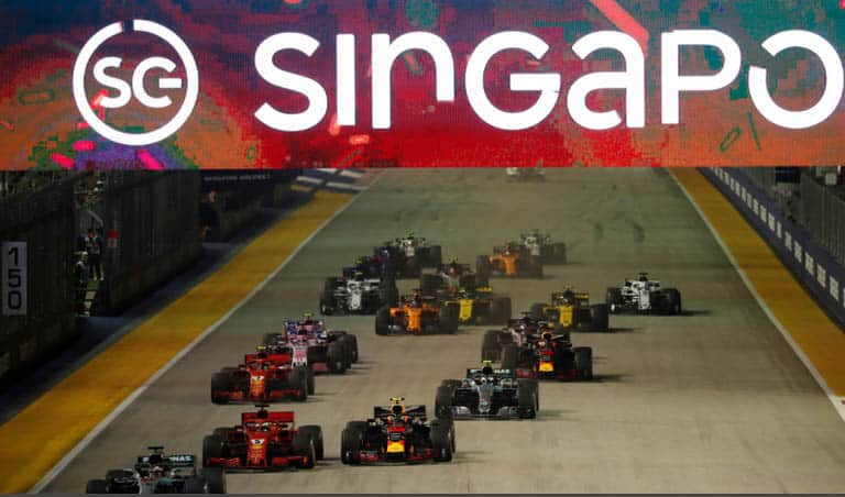 Singapore Formula 1 Precinct Parties